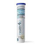 10 x Magnesio + Potasio 20 tabletas efervescentes (Naranja - Pomelo) - Health4U