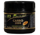 Polvo de carbón vegetal súper activado 100 g de polvo - Sfb Laboratoires