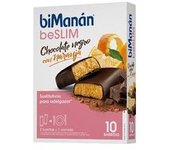 Barrita Sustitutiva de Chocolate y Naranja 8 unidades biManán