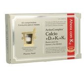 Activecomplex Calcio D3+K1+K2 60 comprimidos Pharma Nord