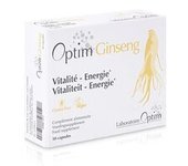 10 x Optim Ginseng - Fatiga y ansiedad 30 cápsulas - Optim Laboratoire