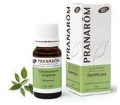 3 x Aceite esencial de Ravintsara 10 ml de aceite esencial - Pranarom