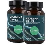 Pack Vitamina D3 y K2 240 perlas - Naturitas Essentials
