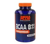Bcaa 8:1:1 Competition 150 cápsulas - Mega Plus