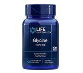 10 x Glycine 1000 mg 100 cápsulas - Life Extension