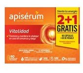 5 x Apiserum Vitalidad Pack 3 meses 60 cápsulas + 30 de regalo - Apiserum
