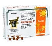 ActiveComplex Vitamina D Forte 80 perlas - Pharma Nord