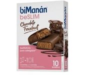 Barrita Substitutiva de Chocolate Fondant 8 unidades biManán