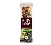 5 x Barrita chocolate negro y cardamomo 1 barrita de 40g (Chocolate) - Nuts&Berries