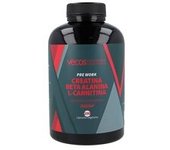 Creatina + Beta alanina + L-Carnitina Pre Work 200 cápsulas vegetales - Vecos