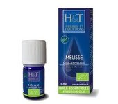 Aceite esencial de bálsamo de limón orgánico 100% puro 2 ml de aceite esencial (Limón) - Herbes & Traditions
