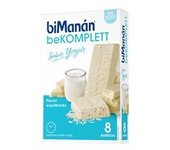 Barrita Sustitutiva de Yogurt 8 unidades biManán
