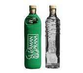 Eco Respekt Green Glass Bottle Tapa verde 1 unidad de 500ml (Verde) - Amanprana