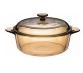 Cazuela de cristal Amber 3.25 L 1 unidad - Visions