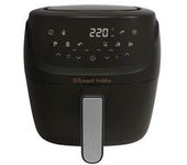 Russell Athletic Freidora de aire sin aceite 27160-56 black 1350w 4L 1 unidad - RUSSELL HOBBS
