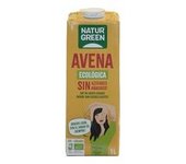 18 x Bebida de avena sin azúcares añadidos Bio 1 L (Avena) - NaturGreen
