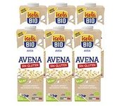 BIO + Bebida de avena Bio Sin gluten 6 unidades de 1L (Avena) - Isola Bio