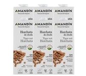Horchata de chufa Bio 6 unidades de 1L - Amandin
