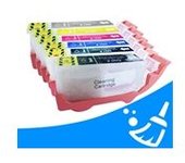 Q-Nomic Pack PGI-525 y CLI-526 limpiador cabezales (6 colores)