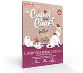 100 gr Calendario de Adviento Perros  Snacks Variados Cupid and Comet