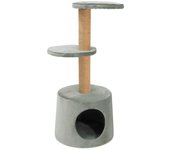 Rascador para gatos Karlie Atessa - Gris claro