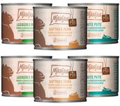 MjAMjAM Pure Meat comida húmeda para gatos 6 x 200 g - Pack mixto - Mezcla (3 variedades)