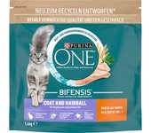 PURINA ONE Pelaje y bolas de pelo pienso para gatos - 1,4 kg