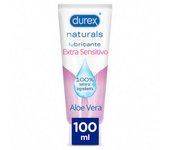 Durex Naturals Lubricante Extra Sensitivo Aloe Vera 100ml