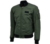 Bores Bomber Chaqueta textil - Negro Verde (S)