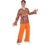 Disfraz de Hippie feliz para hombre XXL