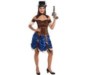 Disfraz de Steampunk corto para mujer L