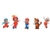Super Mario - Pack 5 figuras de Mario