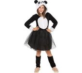 Disfraz de oso panda para niña 5-6 años