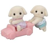 Sylvanian Families - Gemelos Conejo Flor ㅤ