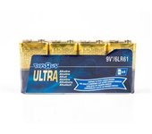 Ultra - Pack 4 Pilas 9V Ultra Alcalinas