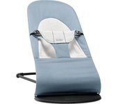 BabyBjörn - Hamaca Balance Soft Woven Azul/Gris
