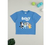 Camiseta azul claro con Bluey
