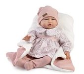 Muñeca Luna Polaina rosa 42 cm