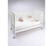 Protector de cuna unisex orgánico