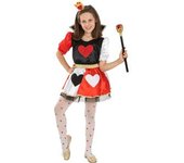 Disfraz de Reina de corazones para niña 10-12 años