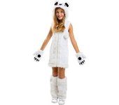 Disfraz de oso polar para niña 7-9 años