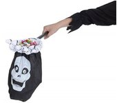 Mano skull atrapa caramelos