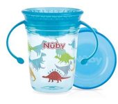 Nuby - Taza mágica 360º hecha con tritan - Aqua