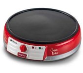Ariete - Crepera vintage roja bordes redondos