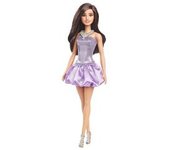 Barbie fashionista con vestido morado