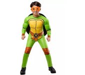 Rubie's - Disfraz Tortugas Ninja 4 en 1 Talla S (7-8 años)