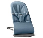 BabyBjörn - Hamaca Bliss Woven Melange Azul