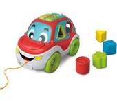 Clementoni - Juguete interactivo Coche Tony, Formas Y Colores ㅤ
