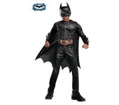 Batman - Disfraz infantil Batman Black Line deluxe 8-10 años