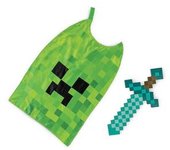 Minecraft - Juguete infantil set de espada y capa